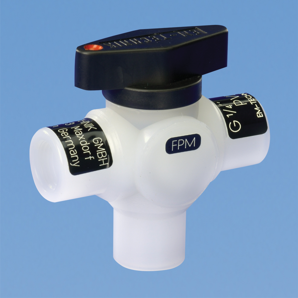 3 Way L-Bore Ball Valve