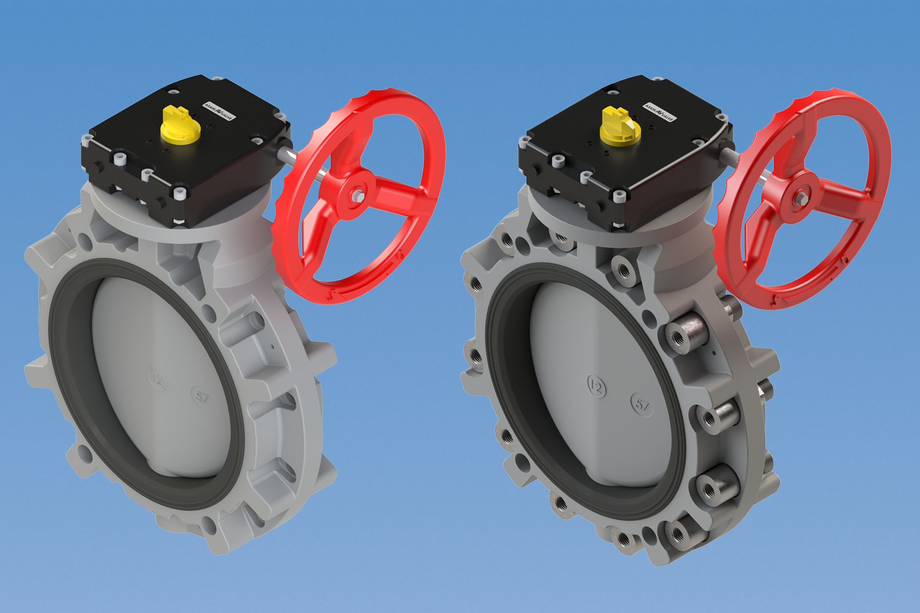 Type 57P Butterfly Valve CPVC